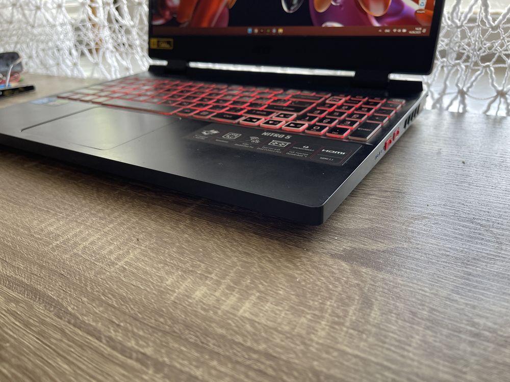 Ноутбук Ігровий Асег Nitro 5 + подарунок / AN515-58 rtx 3050 i5