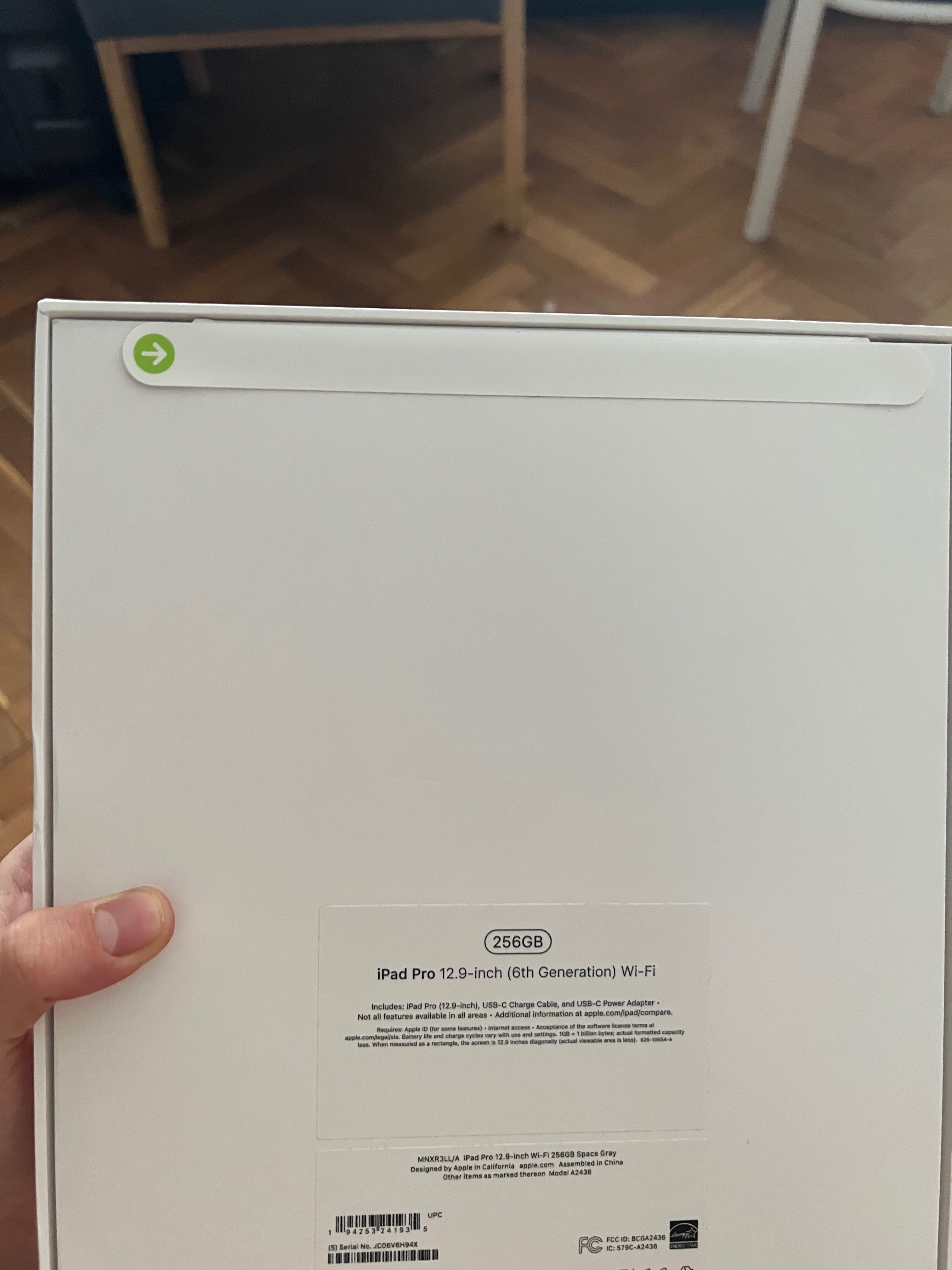 Apple iPad Pro 12,9" M2 256 GB Wi-Fi, Space Grey