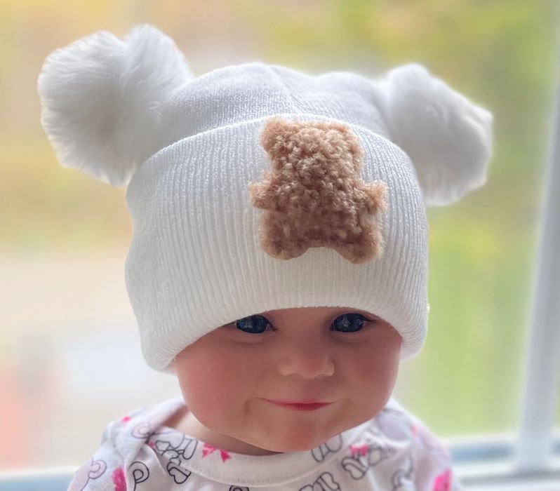 Czapka niemowlęca 0-12m