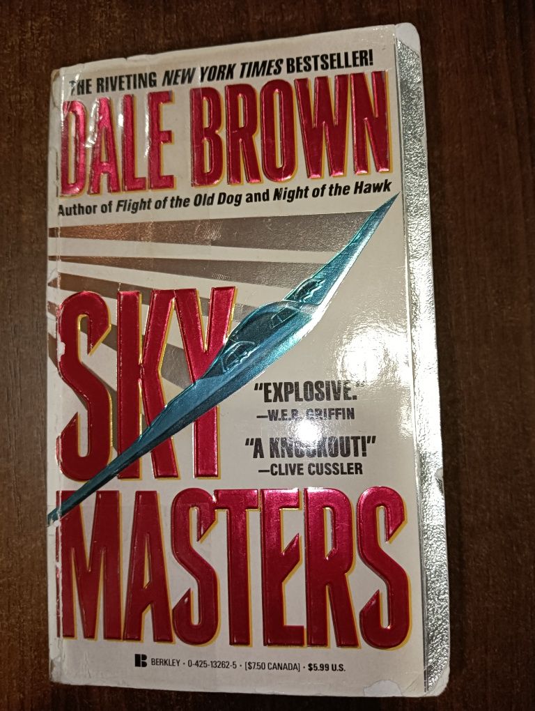 Dale Brown - Sky Masters, książka w języku angielskim
