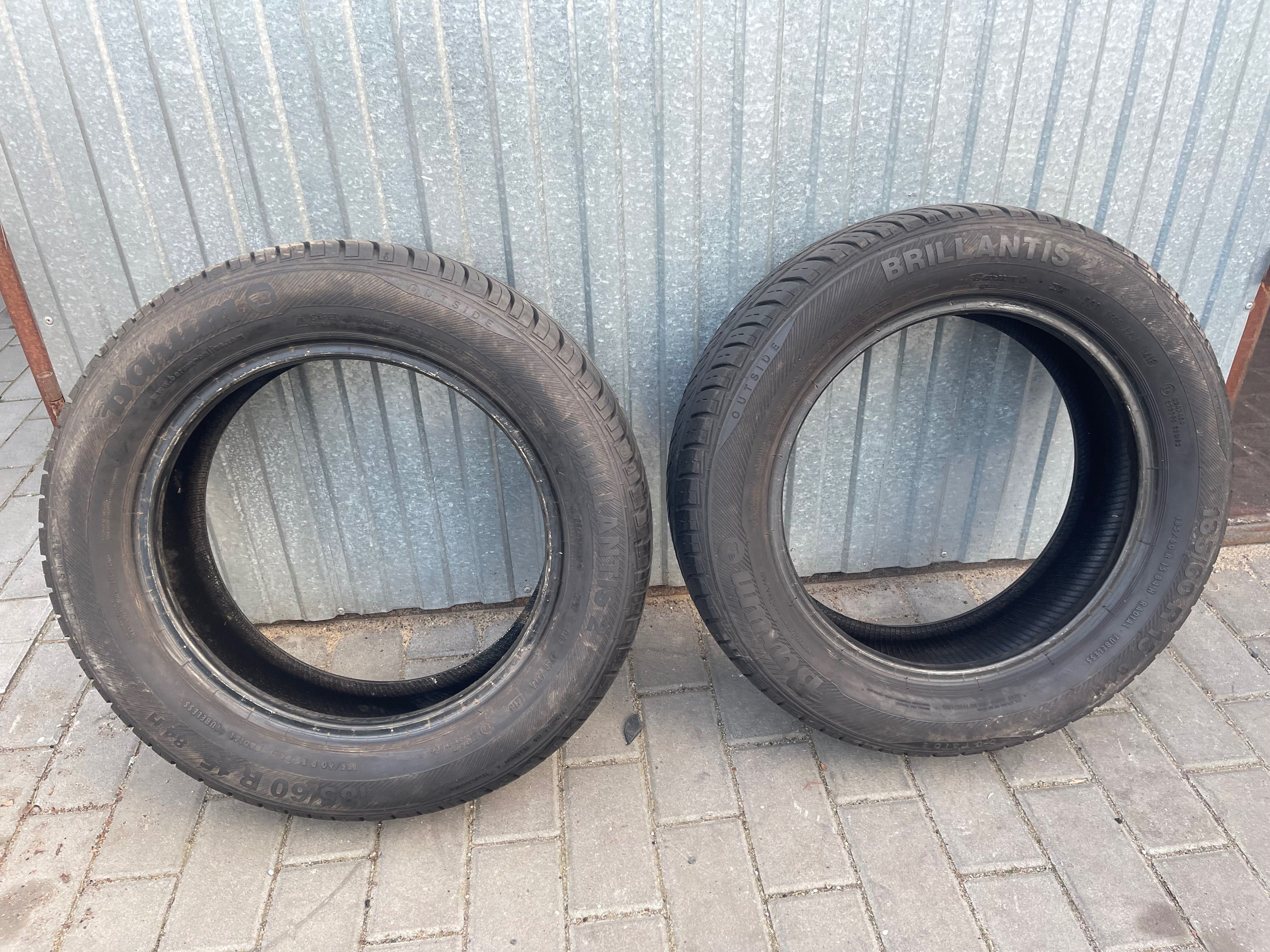 Opony 185/60 R15 84H BARUM Brillantis 2 JAK NOWE ! Gruby Bieżnik!