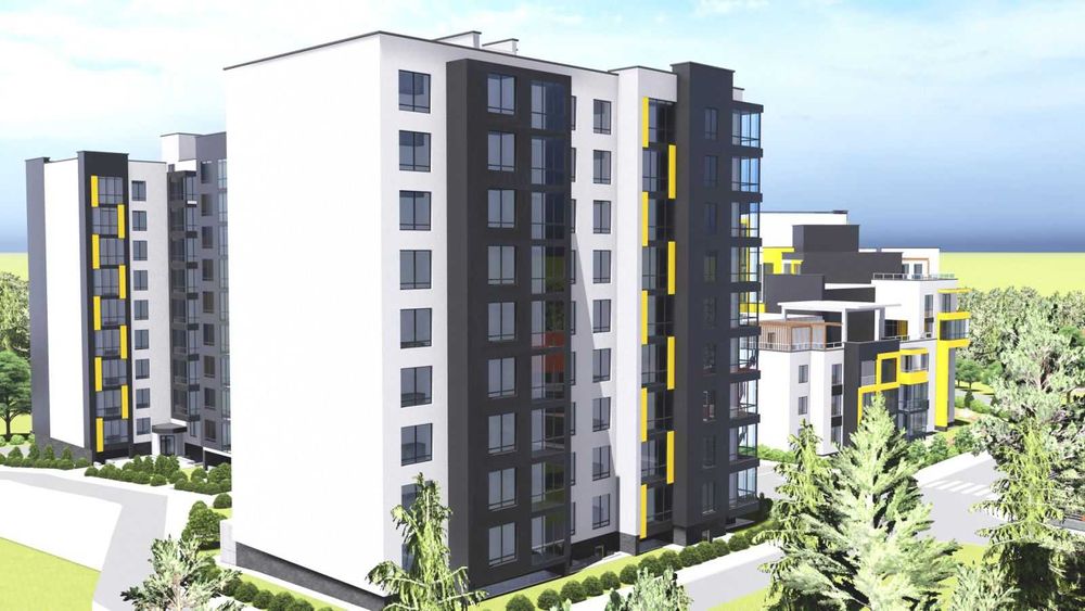 Продаж 1-кімнатної квартири в новобудові від забудовника, район Бам