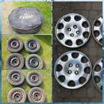 Koła 15" peugeot citroen 2 komplety lato, zima, zapasowe, kołpaki