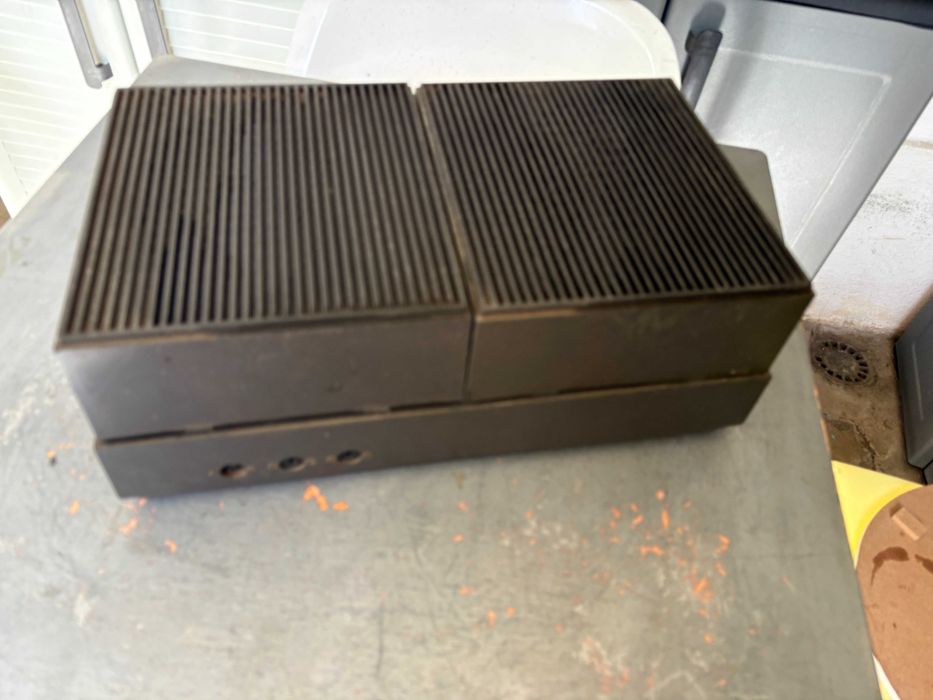 Gira Discos Antigo BRUNS C/ Colunas