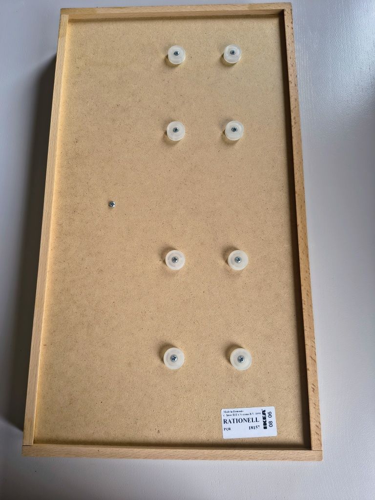 Bambusowa taca na sztućce IKEA