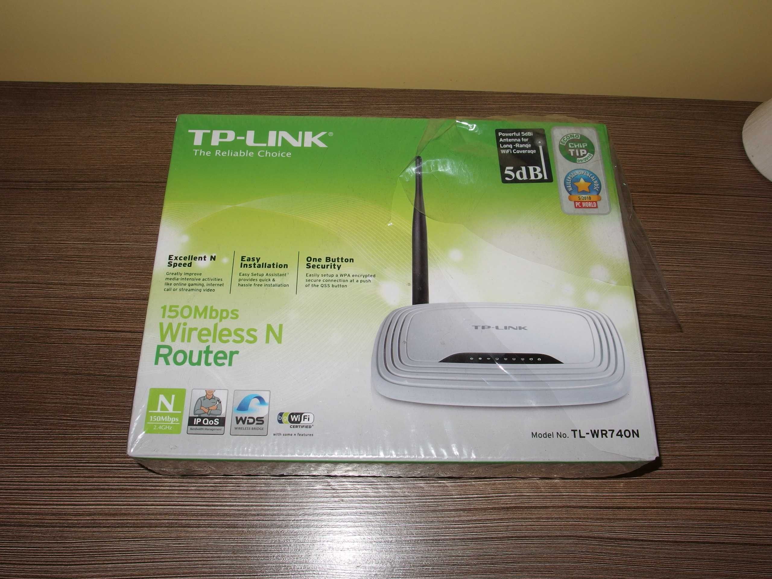 router tp link TL - WR740N 150 Mbps Wireless ruter