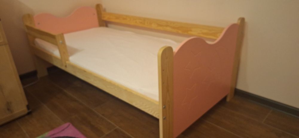 łóżko dziecięce 160x80 Mikołaj z materacem