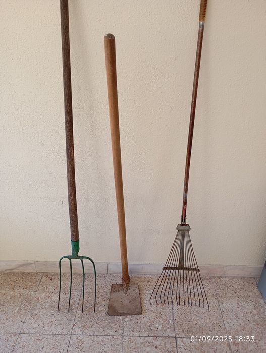 Conjunto peças jardim