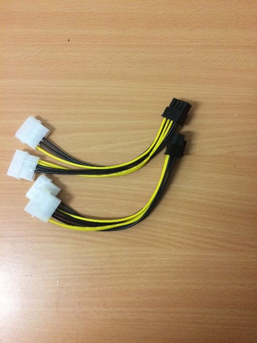 Cabos pci-e para graficas de 6 pinos