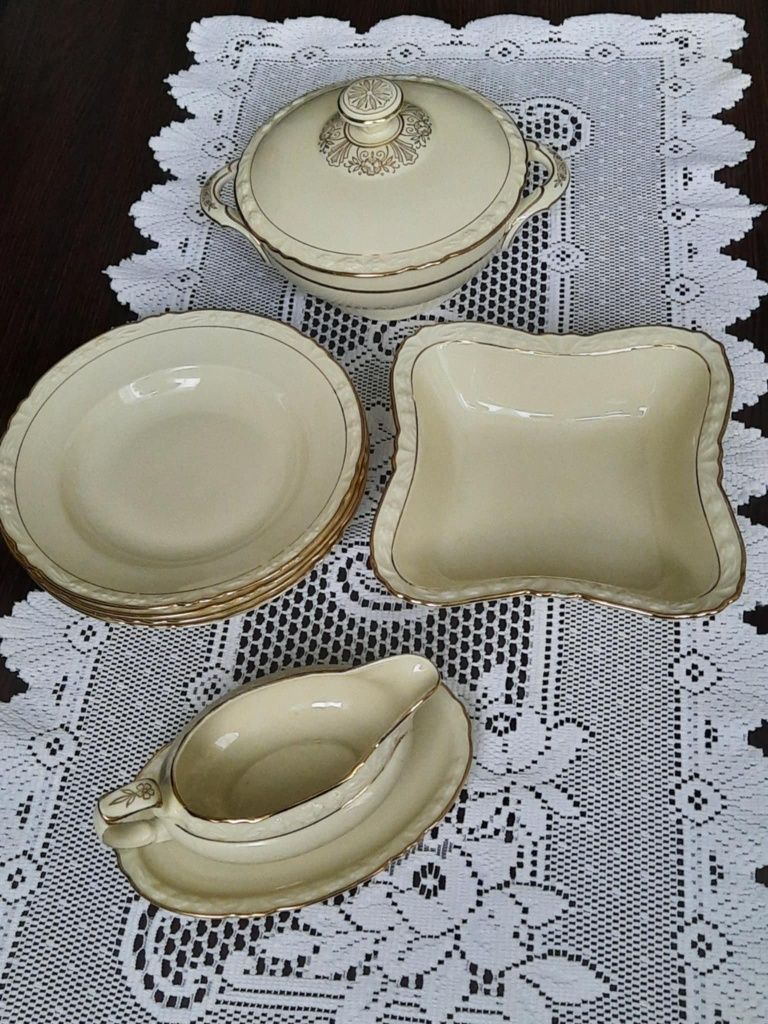 Śliczny stary zestaw porcelany Winterling Henrich