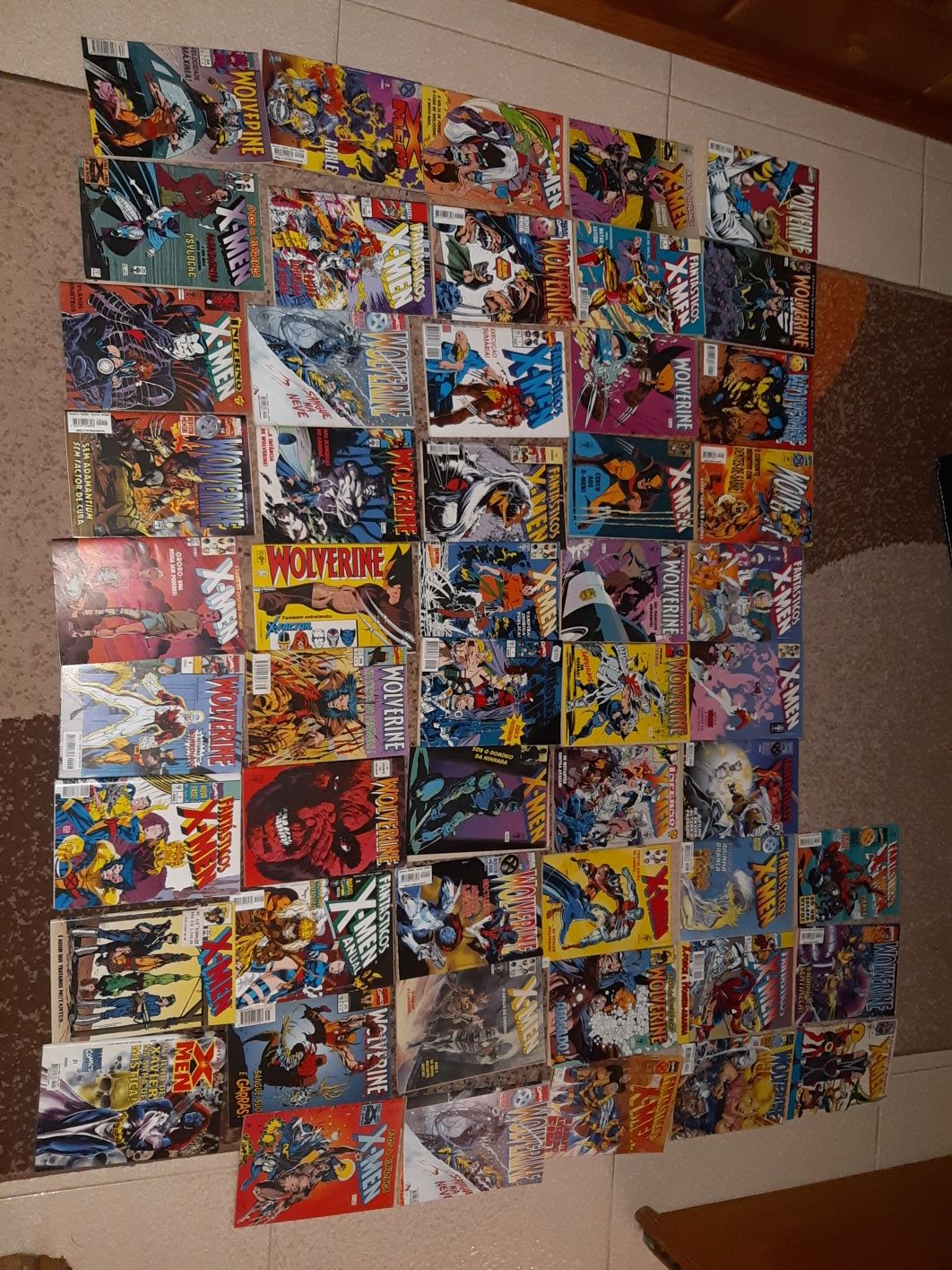 BD marvel e dc-xmen,Batman,Vingadores