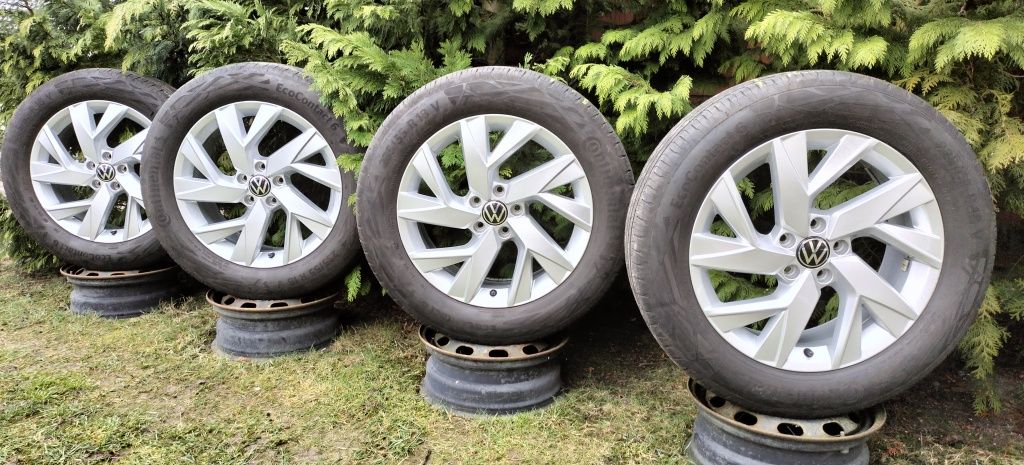 Felgi Oryginał VW Tiguan 7x18 ET43 5x112 Opony lato 235/55R18