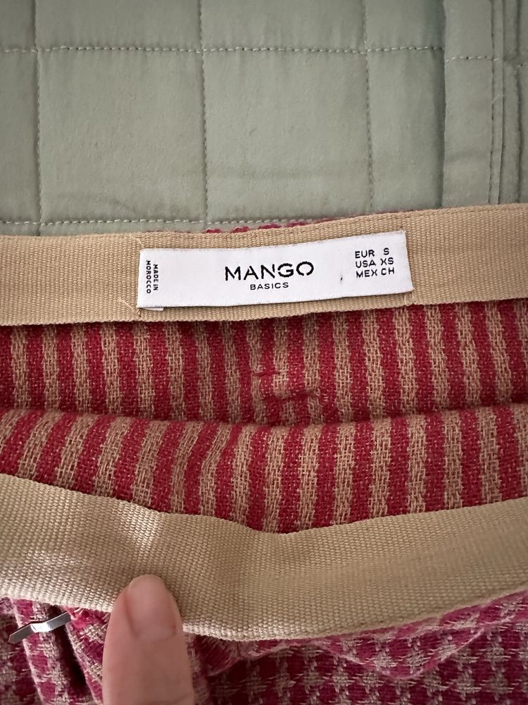 Пиджак-полупальто + юбка MANGO