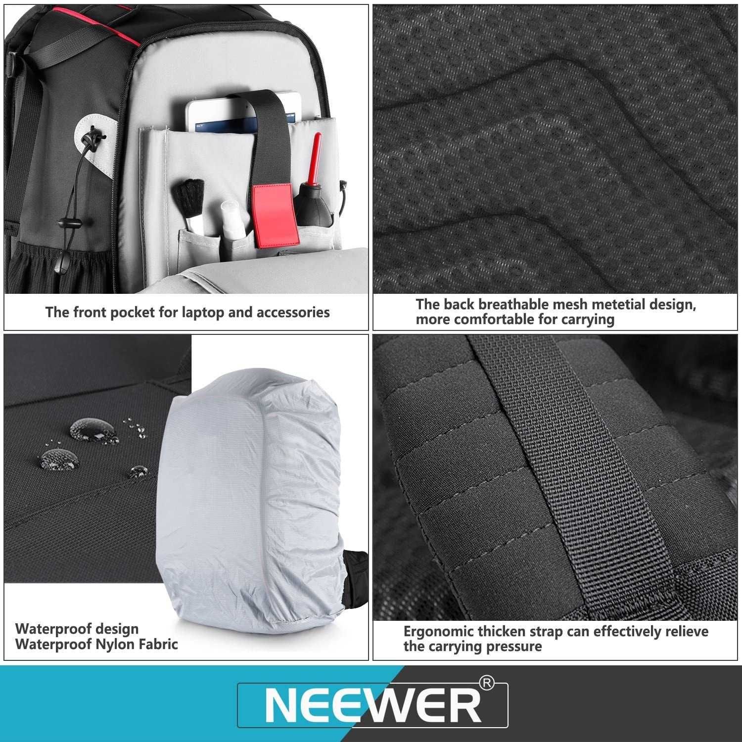 Mochilas Neewer Pro XL - Para guardar todo o equipamento - Novas