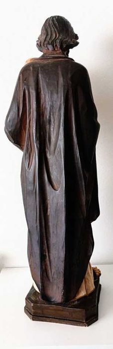 Antiga estátua religiosa de São José 58cm séc. XX