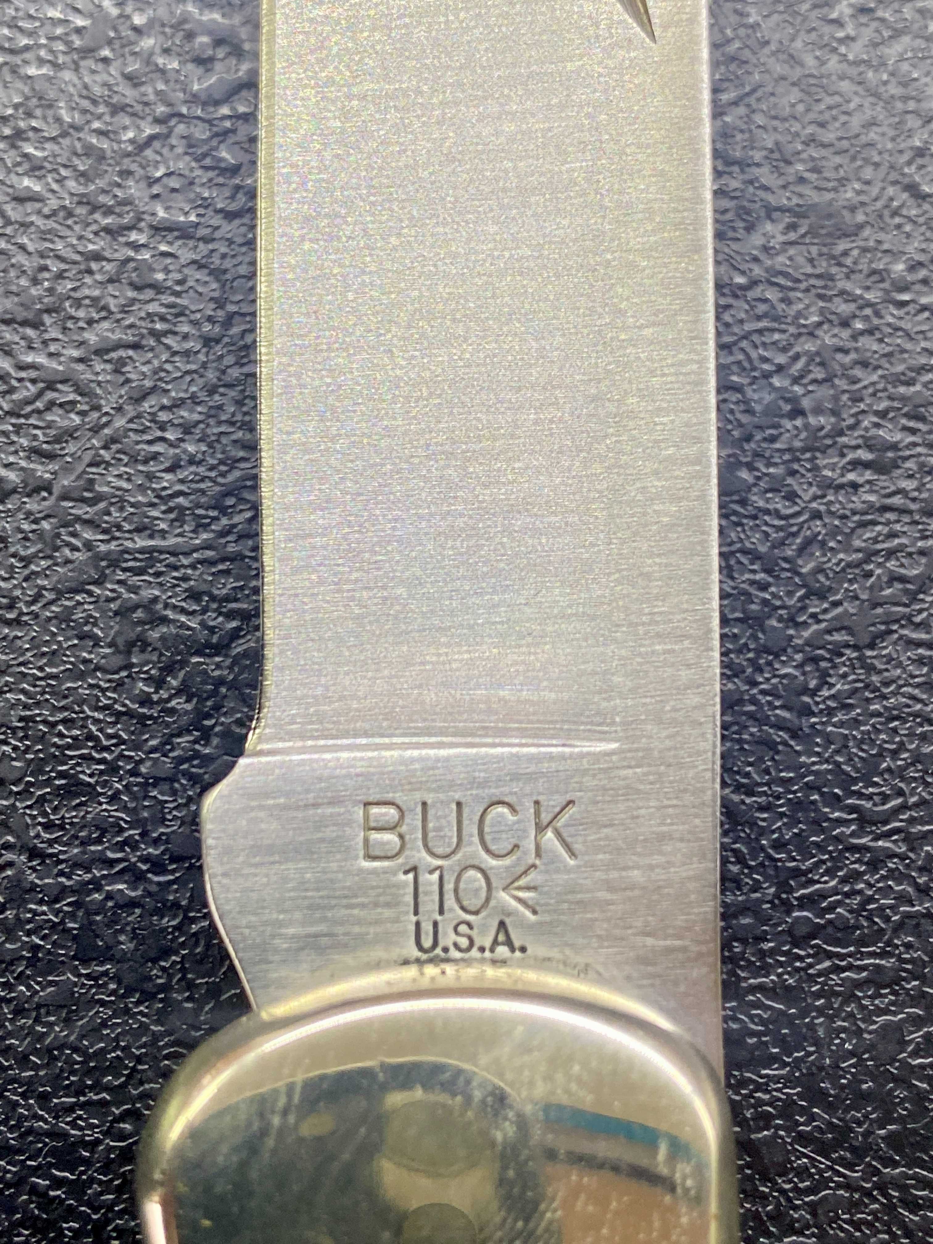 Buck 110, 420HC, кістка оленя. 2010 р.в. Оригінал, США