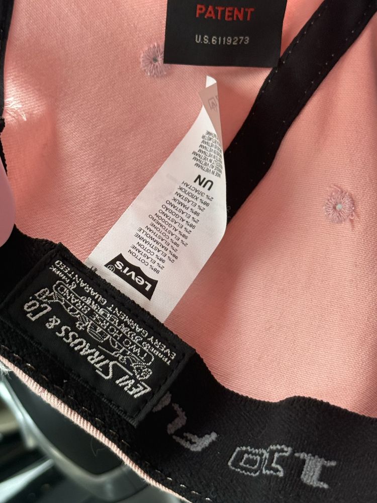 Кепка levis жіноча рожева