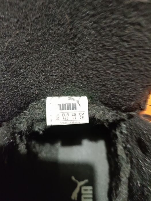 Черевики чоловічі PUMA 44.5, замшеві