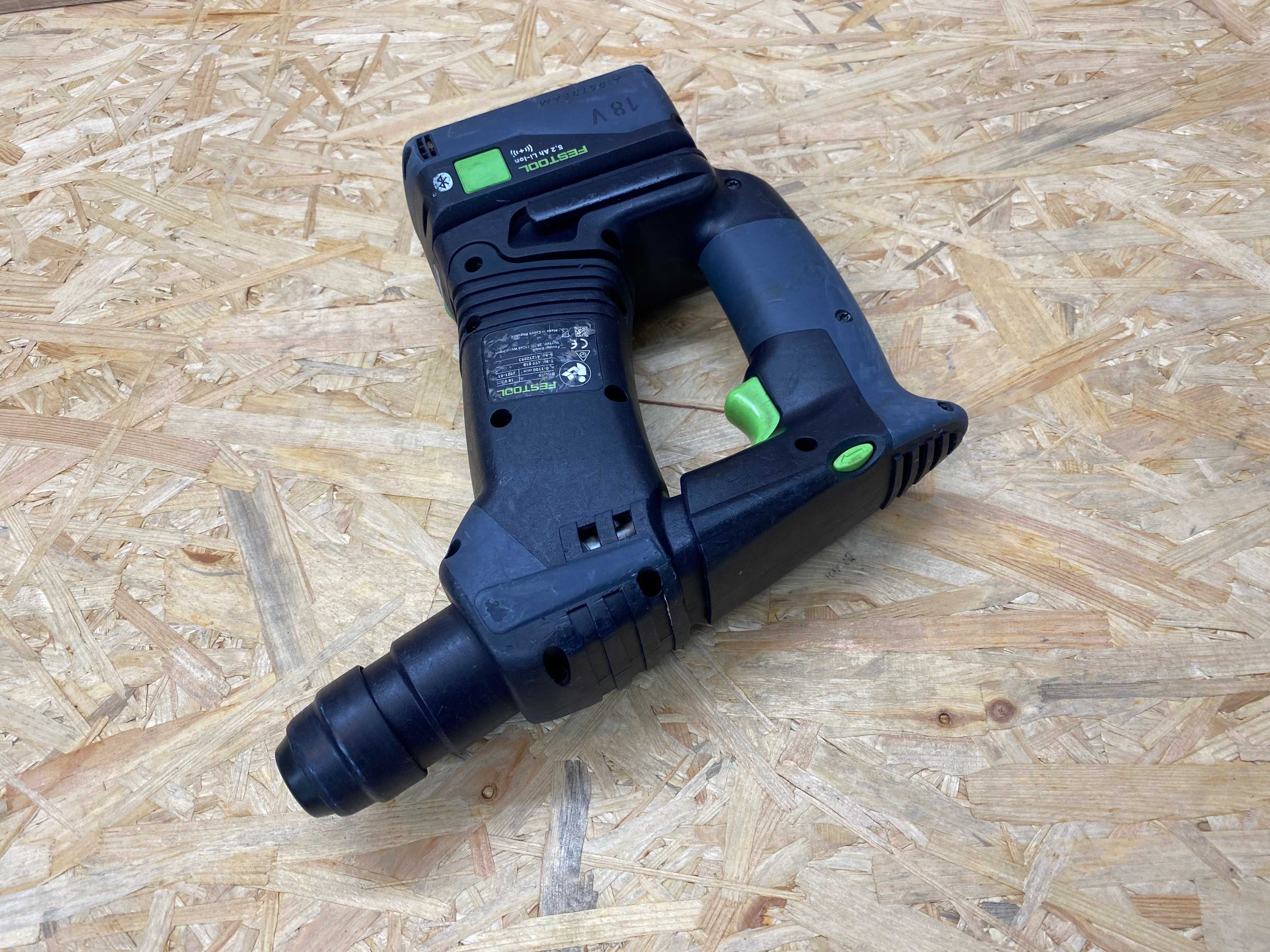 Młotowiertarka Festool BHC 18 + akumulator 18V 5.2Ah – 2021 r