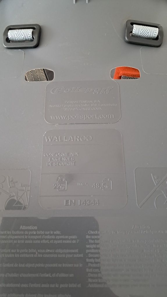 Fotelik na rower Kross Wallaroo