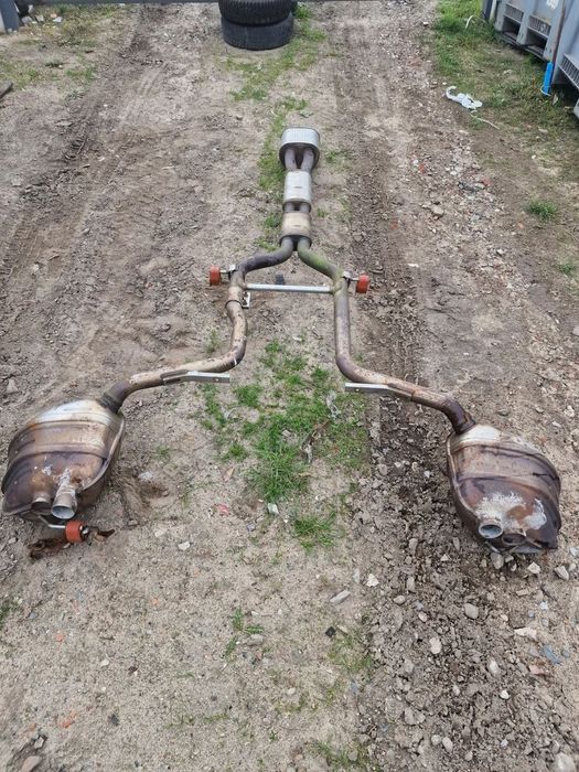 PORSCHE PANAMERA 970 KOMPLETNY UKŁAD WYDECHOWY WYDECH / TŁUMIKI TŁUMIK , NR 97011118125 / 948/63 / 948/64