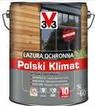 Lazura do drewna Polski klimat 5 l Palisander V33 Lakierobejca