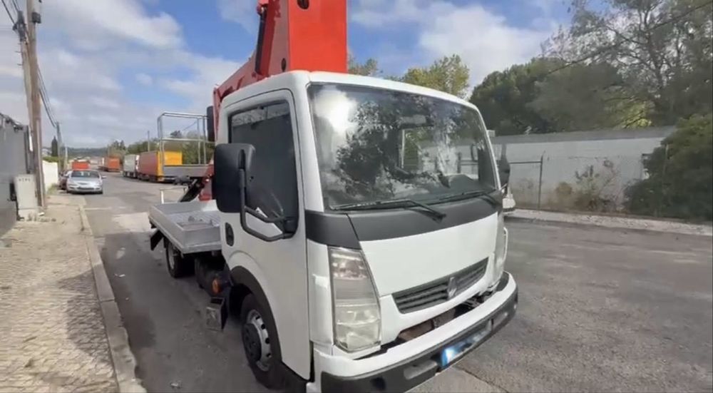 RENAULT MAXITY 130cv GRUA CESTO 23 METROS APENAS 70.000km OPORTUNIDADE