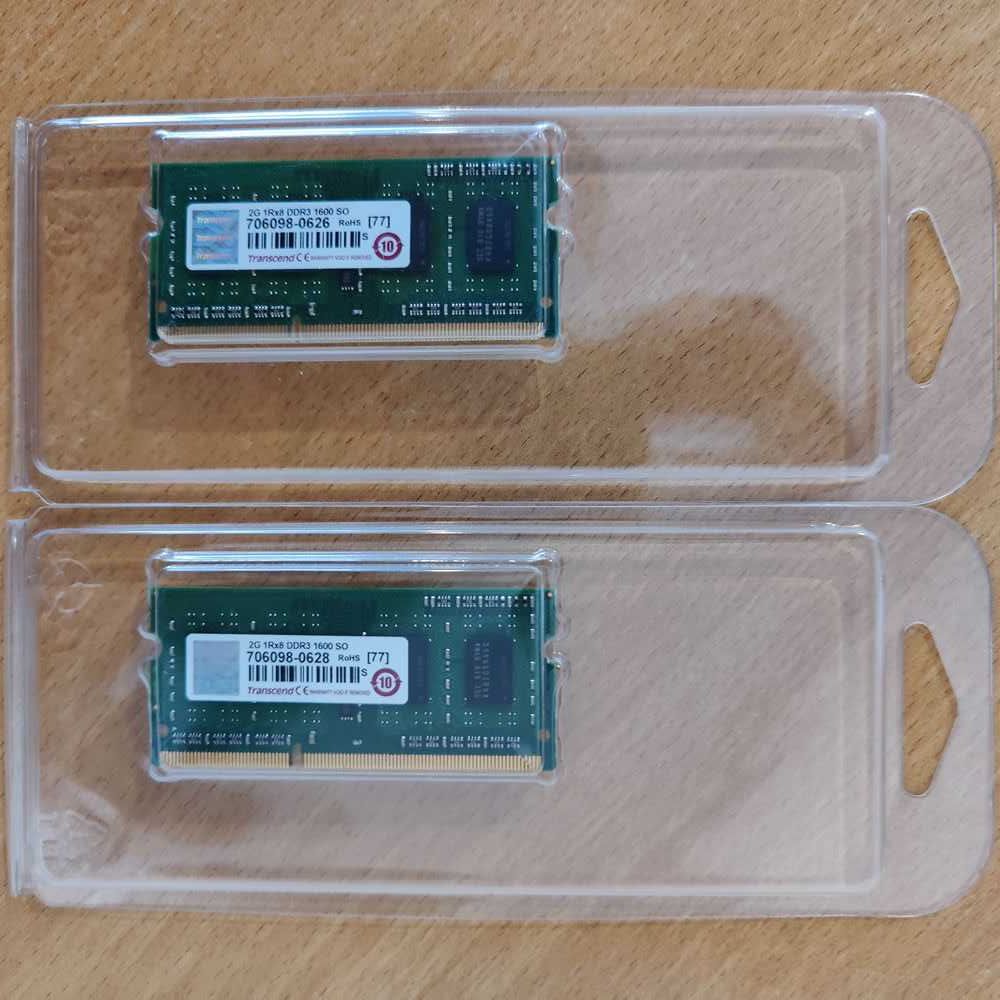 KIT Memória RAM DDR3 Transcend 4GB 1600Mhz [2x 2GB]