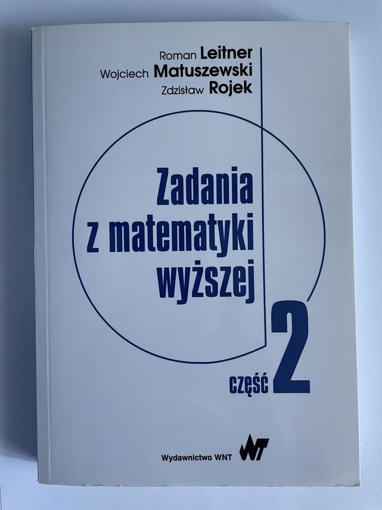 Zadania z matematyki wyższej część 2 Leitner