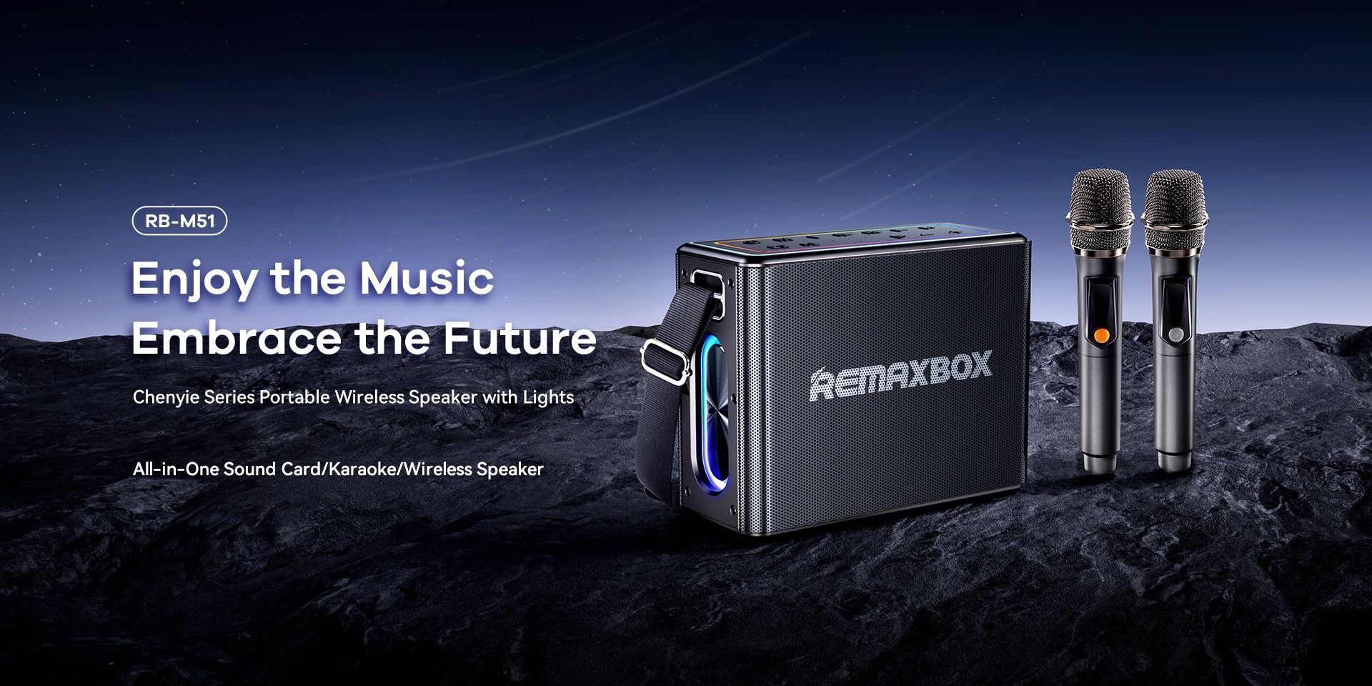 Караоке колонка Remax RB-M51 беспроводная акустика саундбар jbl yamaha