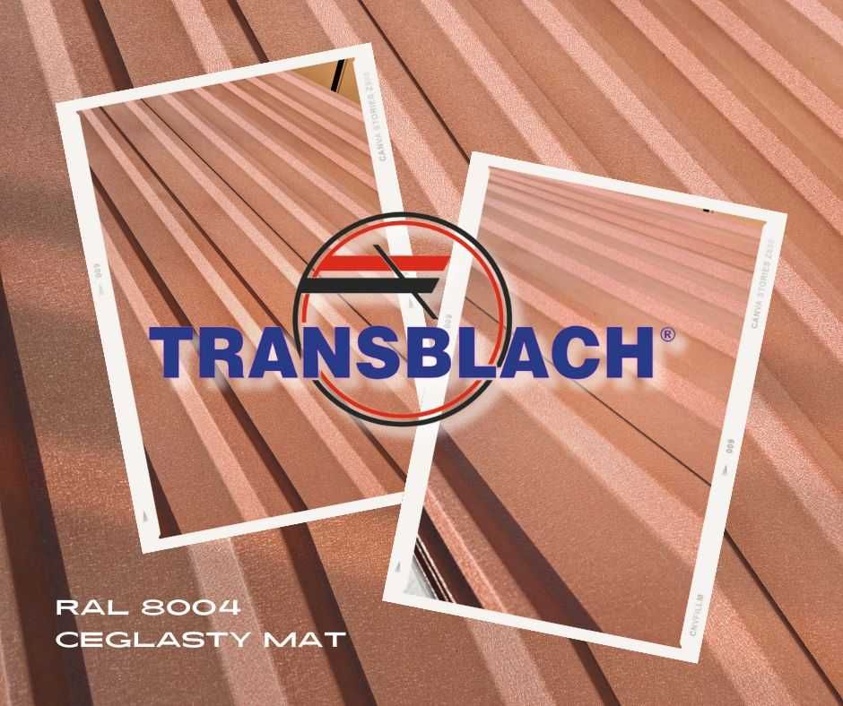 Blacha Trapezowa T-18 0,5 8004 ceglasty mat z fabryki pod dom