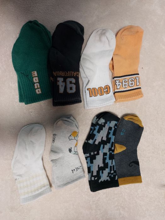 Skarpetki chłopięce rozmiar 21-23 i 22-24