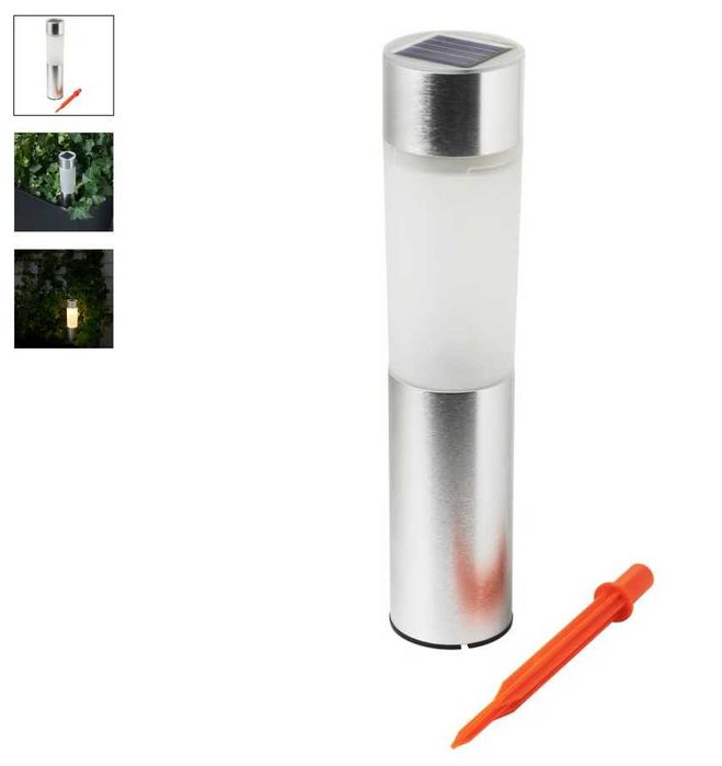 SOLVINDEN Iluminação LED a energia solar, cor alumínio - IKEA *NOVOS*