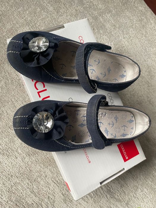 Buty balerinki dla dziewczynki granatowe roz. 27 Cool Club.