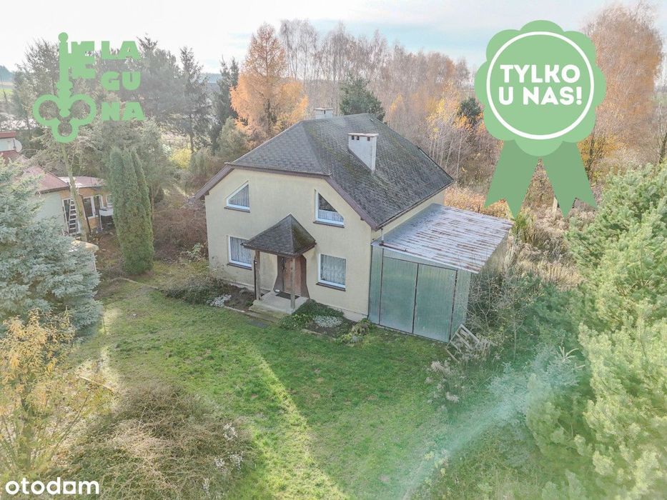 Dom blisko Kutna z dużą działką, od zaraz, okazja!