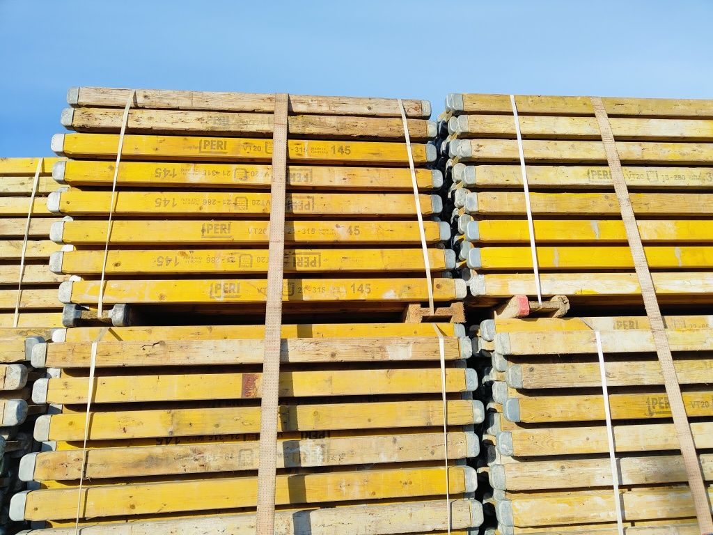 Dźwigary doki stemple budowlane płyty szalunki stropowe