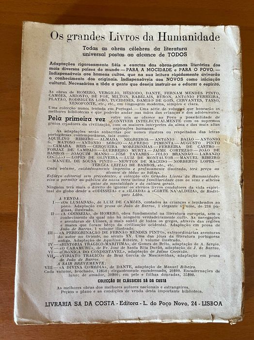 Os Lusíadas Contados às Crianças e Lembrados ao Povo (1940)
