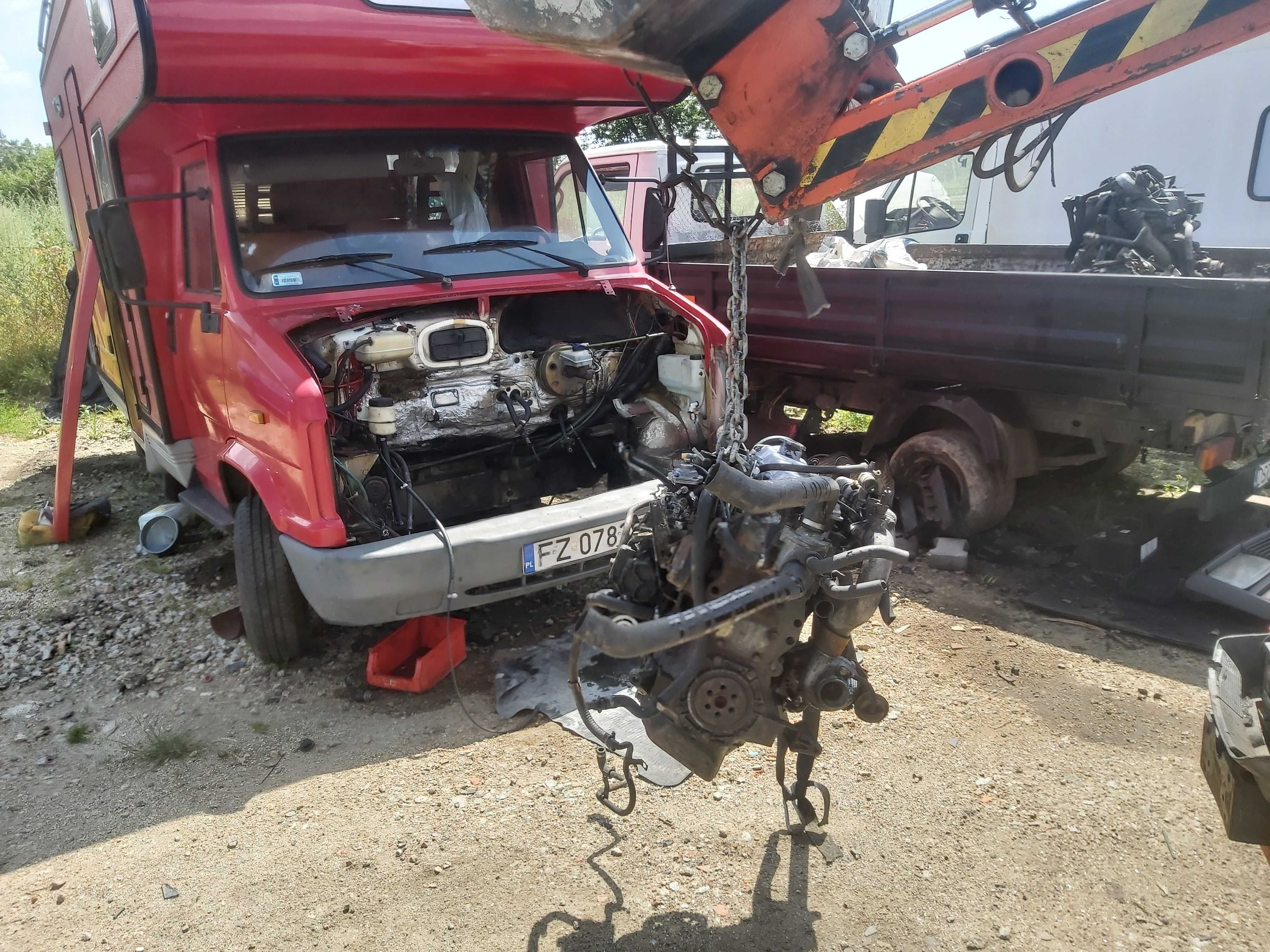 Fiat ducato 81-94 2.5 td kamper silnik kanciak 95ps