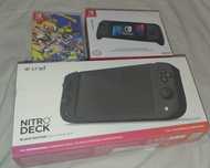 Nitro deck, Hori Split pad pro i gra Splatoon 3 Nintendo switch