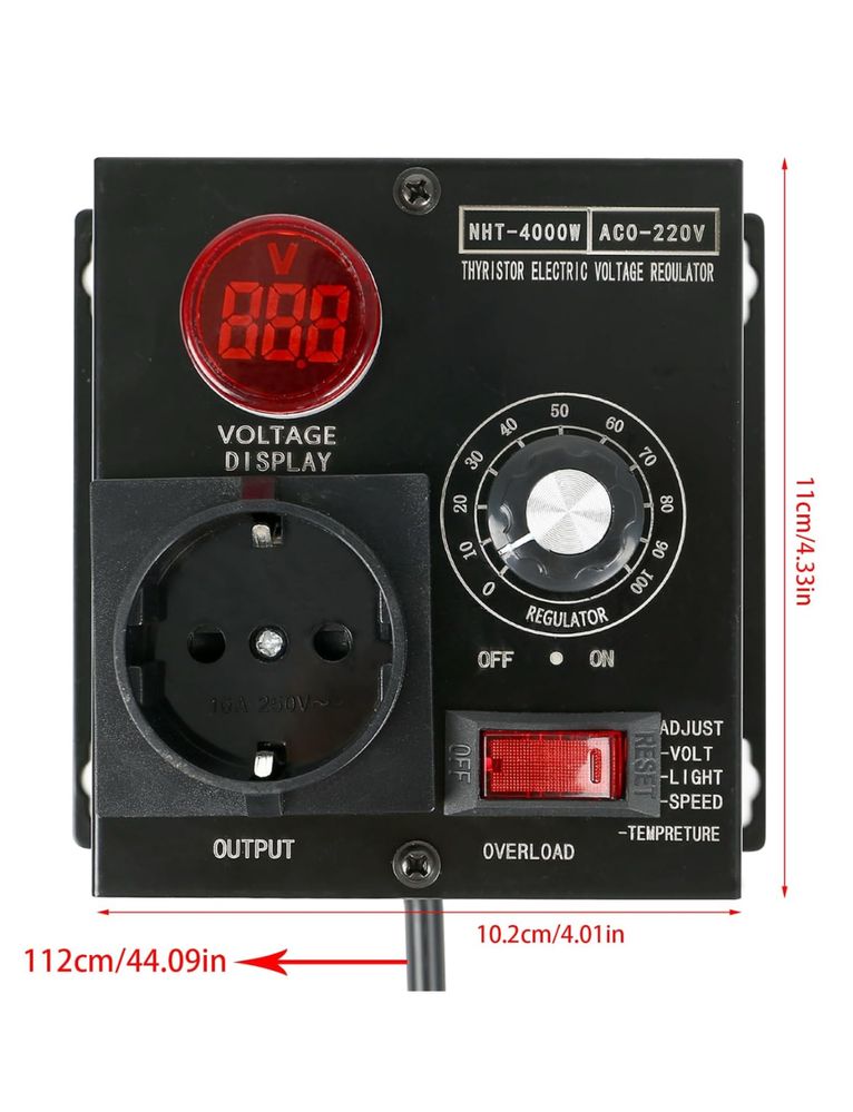 Regulator obrotów napięcia silnika predkości elektronarzedzi