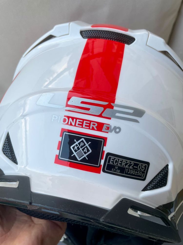 Kask LS2 Pioneer EVO Evolve | M (57–58 cm) + PINLOCK. Stan jak nowy