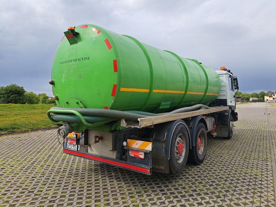MAN beczka asenizacyjny specjalny 26.314