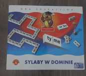Gra edukacyjna - "Sylaby w dominie"