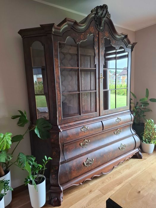 Biblioteczka piękna antyk komoda