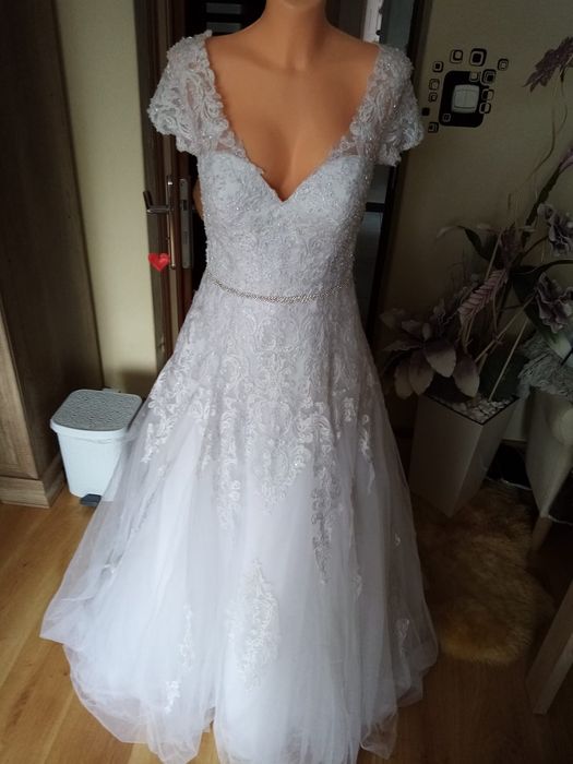 Suknia ślubna biała