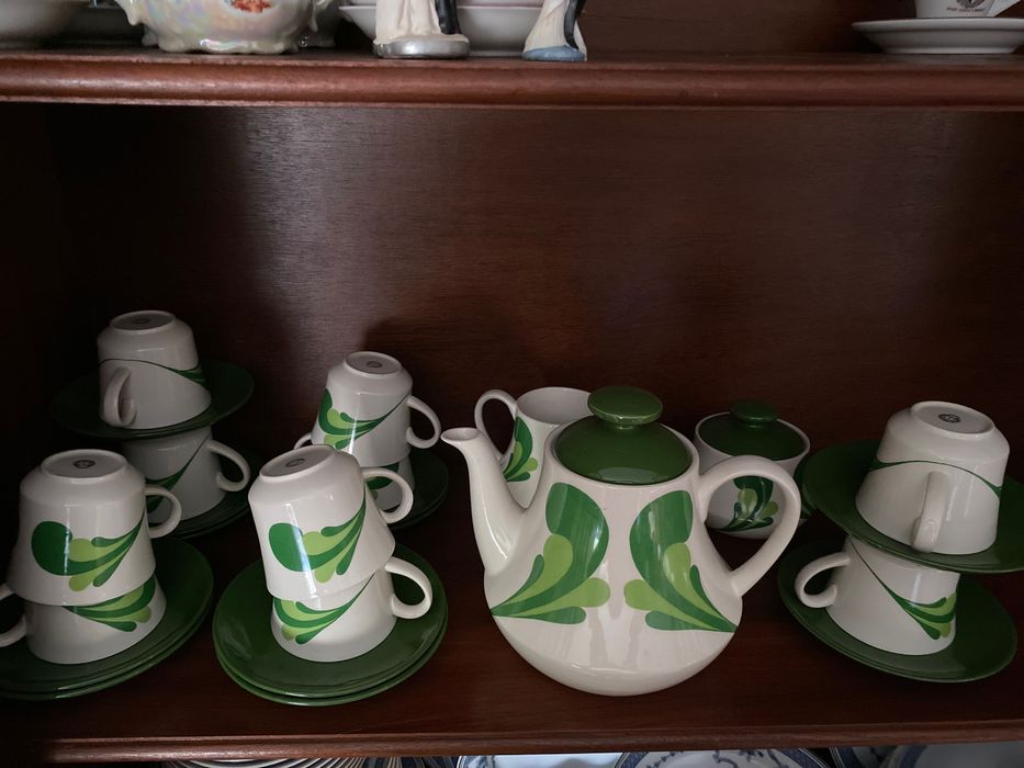 Conjunto de chá verde