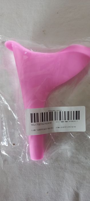 Urinol em Silicone para Mulher