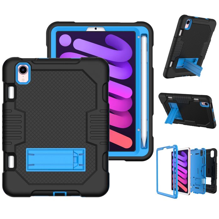 Etui do iPad Mini 6 8,3” z Podstawką i Miejscem na Rysik Czarne