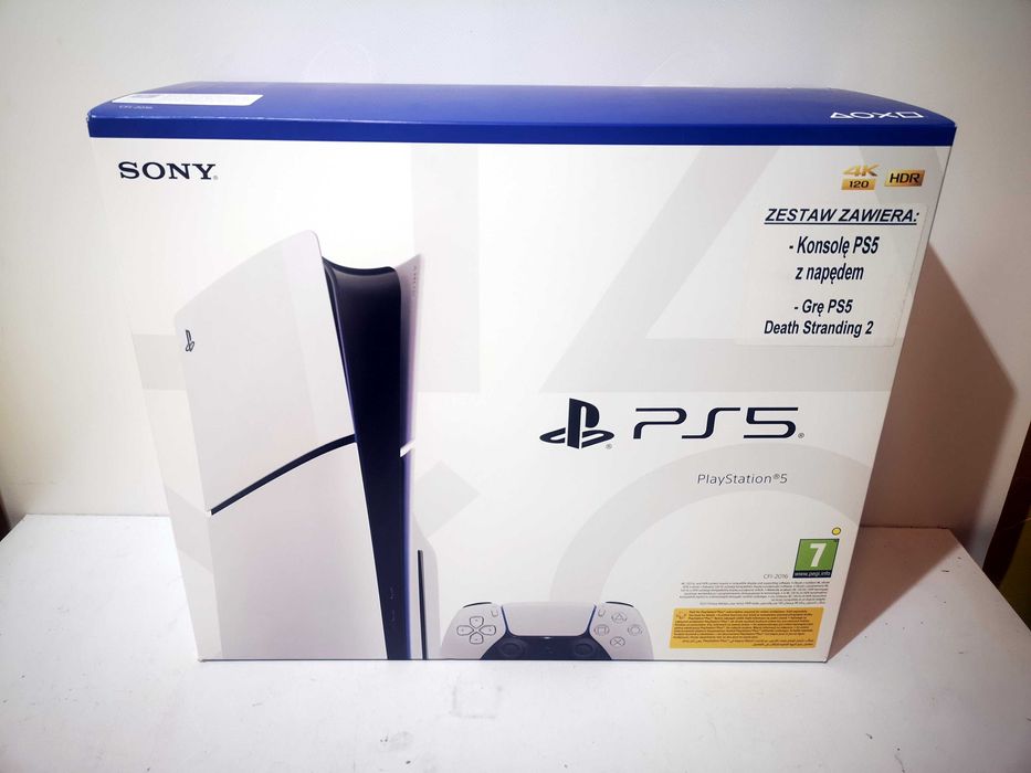 Nowa Konsola PS5 z napędem CFI-2016 1TB + gra Death Stranding