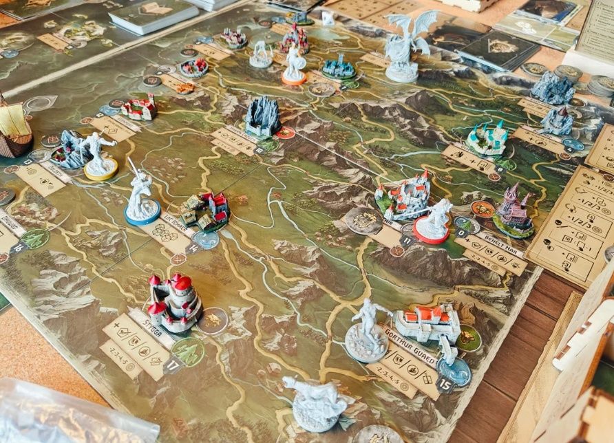 Настольные игры 3д компоненты Немезида, Брасс, Дюна и т.д.